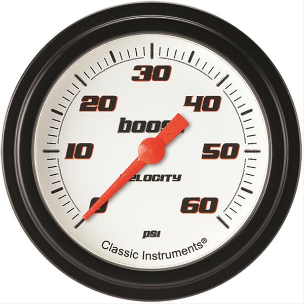 Classic Instruments Velocity Series Gauges VS343WBLF