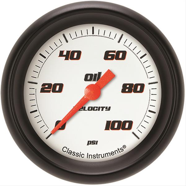 Classic Instruments Velocity Series Gauges VS381WBPF