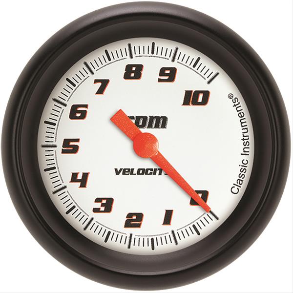 Classic Instruments Velocity Series Tachometers VS383WBPF