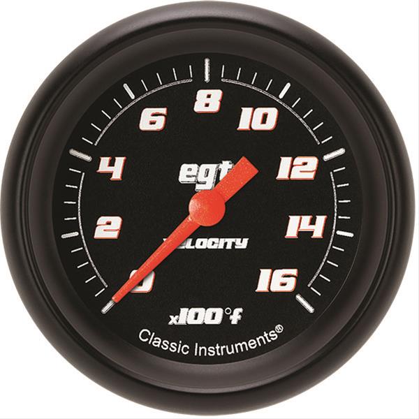 Classic Instruments Velocity Series Gauges VS398BBPF