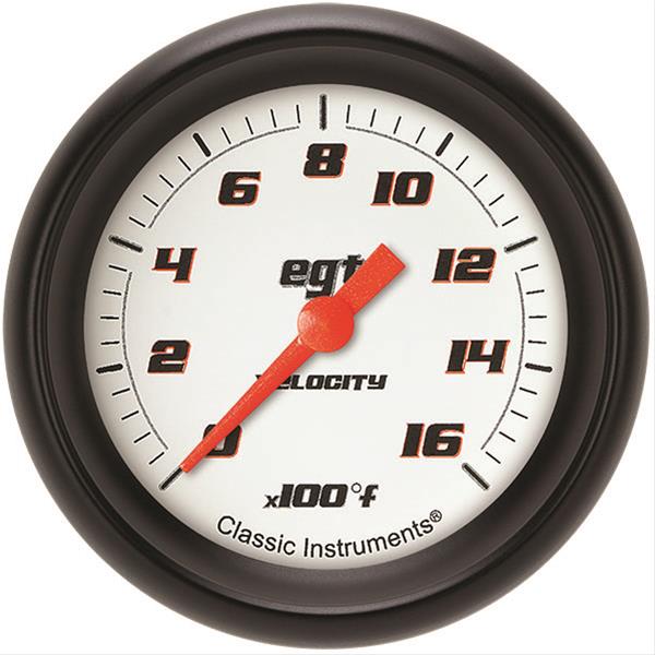 Classic Instruments Velocity Series Gauges VS398WBPF