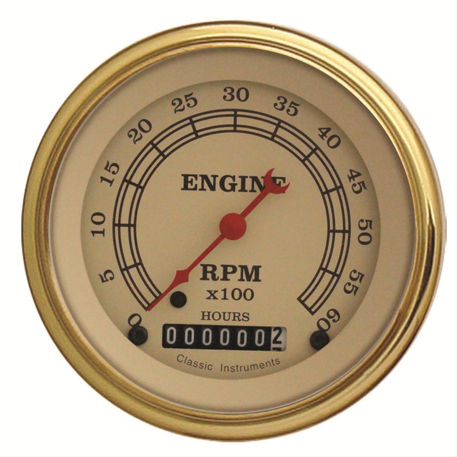 Classic Instruments Vintage Series Tachometers VT60HGLC