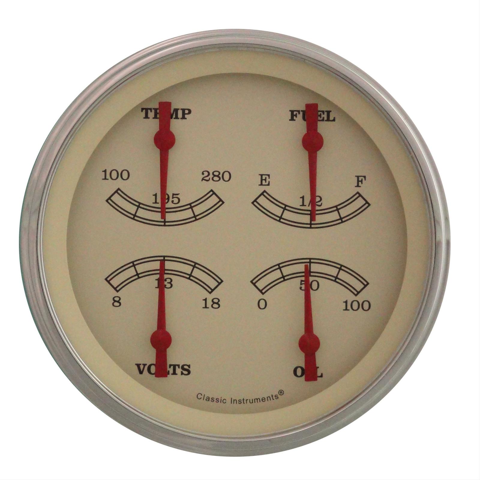 Classic Instruments Vintage Series Gauge Sets VT75SLF