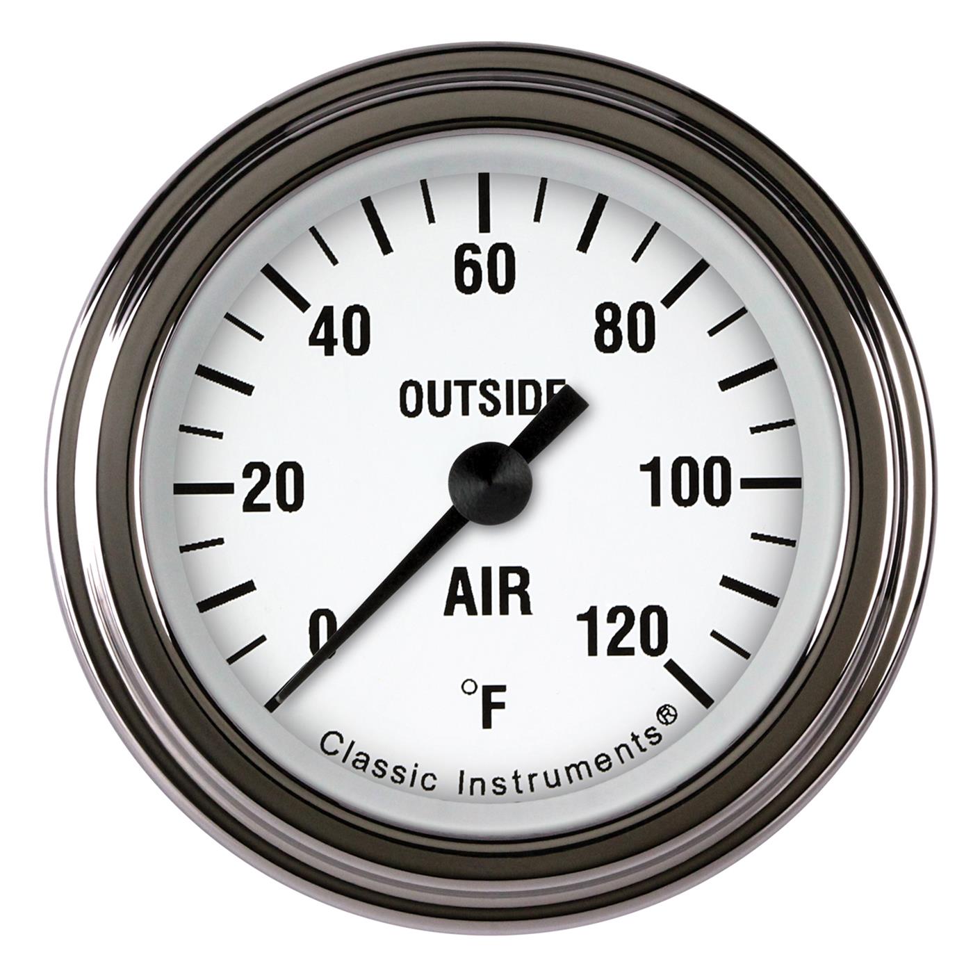 Classic Instruments White Hot Series Gauges WH199SLF