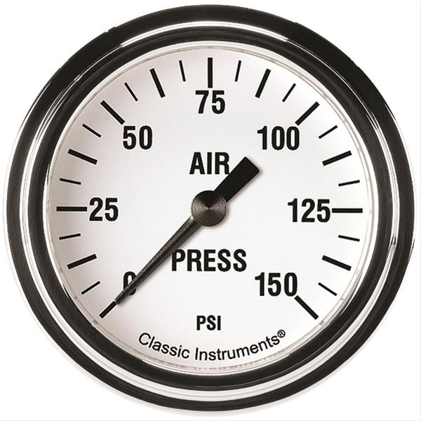 Classic Instruments White Hot Series Gauges WH318SLF