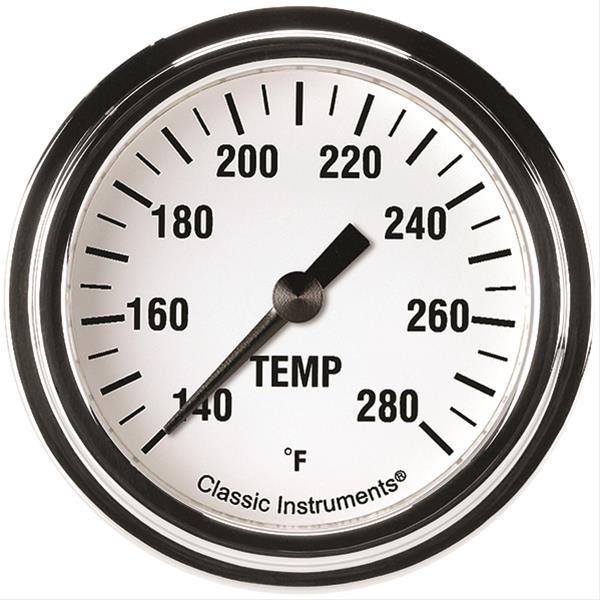 Classic Instruments White Hot Series Gauges WH326SLF-06