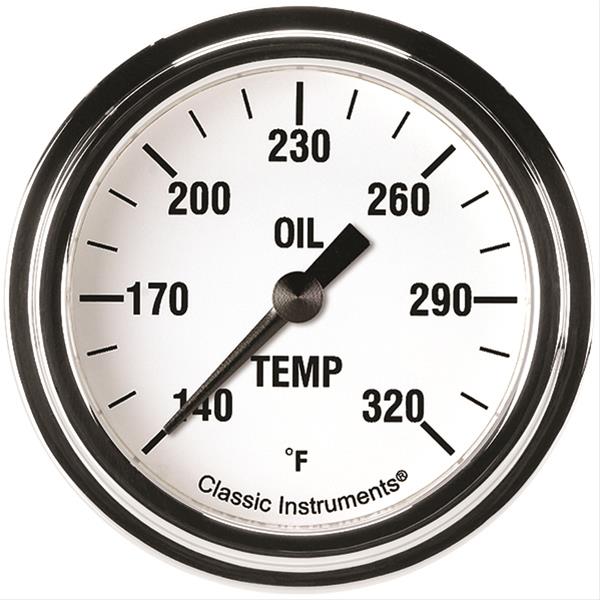 Classic Instruments White Hot Series Gauges WH328SLF