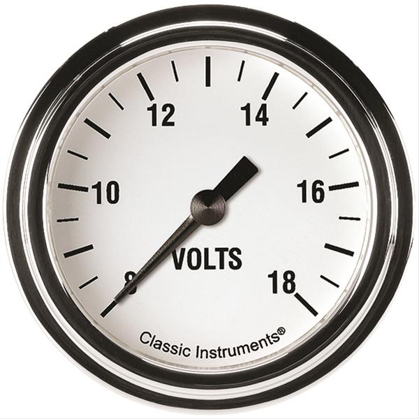 Classic Instruments White Hot Series Gauges WH330SLF