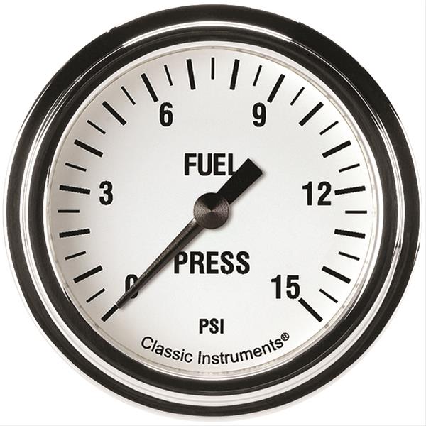 Classic Instruments White Hot Series Gauges WH345SLF