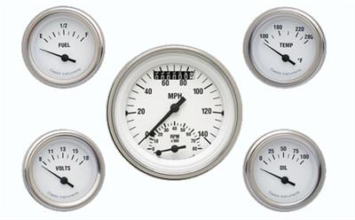Classic Instruments White Hot Series Gauge Sets WH35SLF