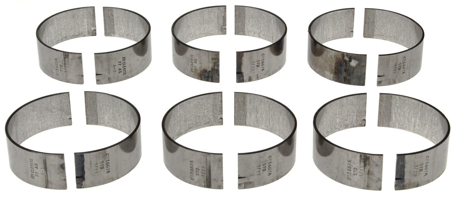 Clevite AL-Series Rod Bearings CB-1667A-.50MM(6)