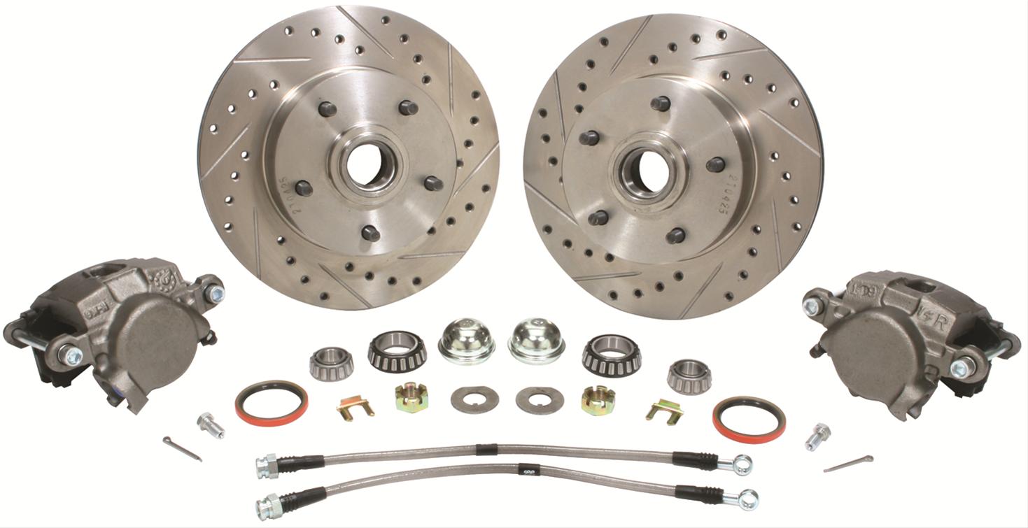 Classic Performance Ford F-100 Front 5-Lug Disc Brake Kits 5356CBK-4.5