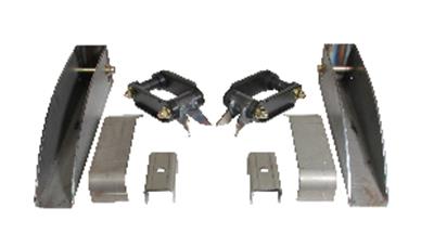 Classic Performance Leaf Spring Relocation Kits 5557BLSRK