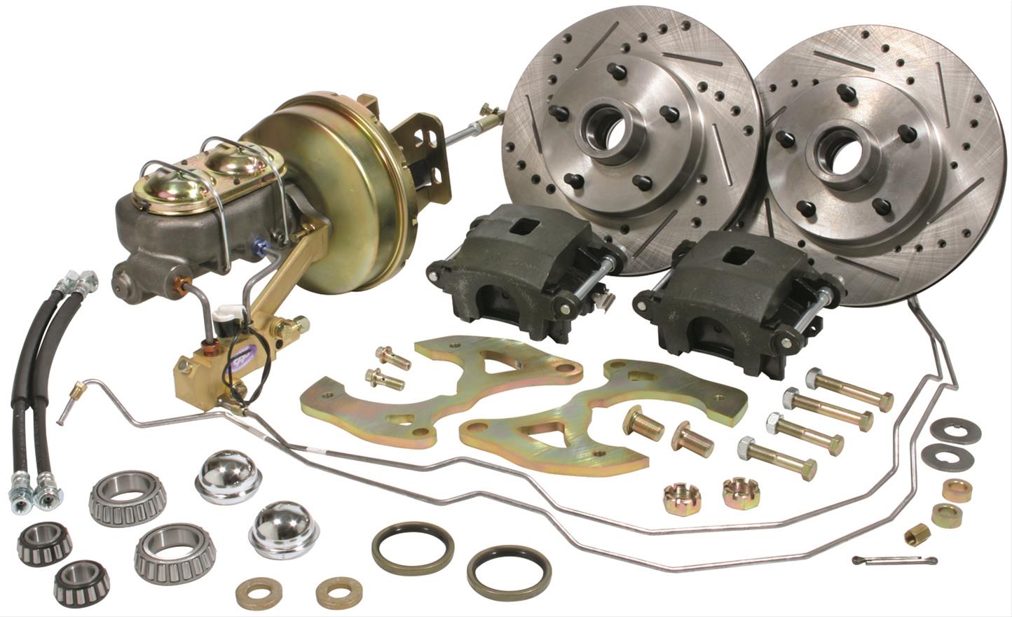 Classic Performance Front Disc Brake Kits 5557CBK-S