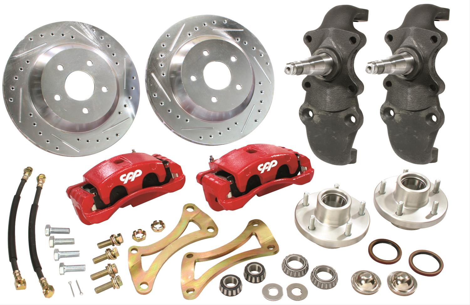 Classic Performance Front Big Brake Kits 5557SWBK-D13