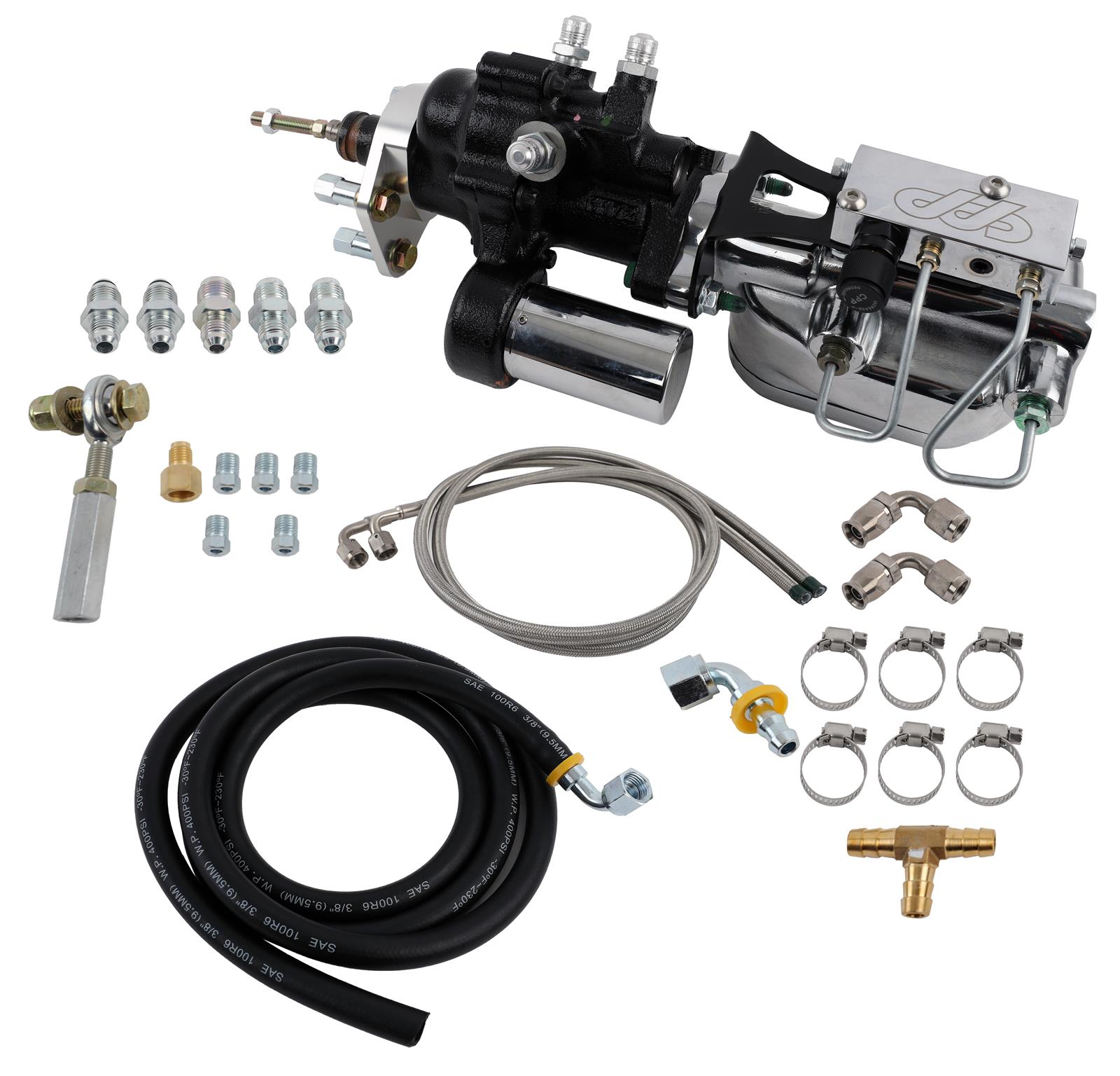 Classic Performance Show Stopper Hydraulic Brake Assist Kits 5564HBK-SS