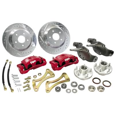 Classic Performance Ford F-100 Front 5-Lug Disc Brake Kits 5356CBK-4.75