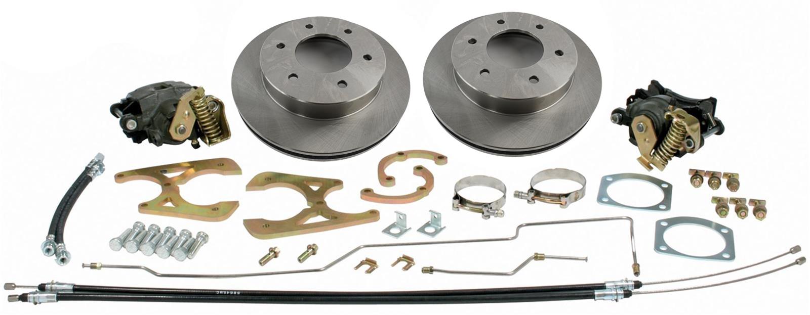 Classic Performance Rear Disc Brake Kits 6366RWBK-6E