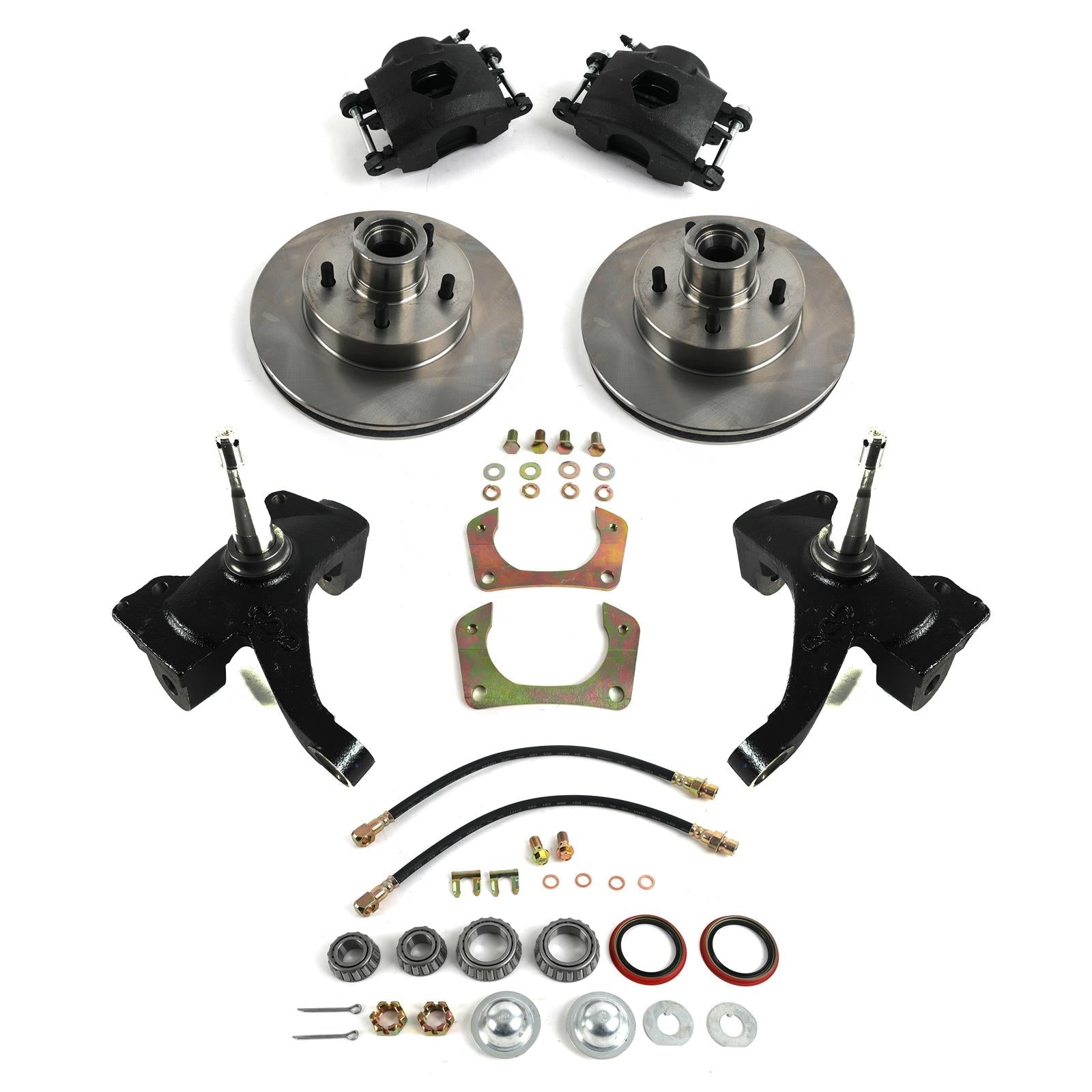 Classic Performance Modular Drop Spindle Front Disc Brake Kits 6370SWBK-5