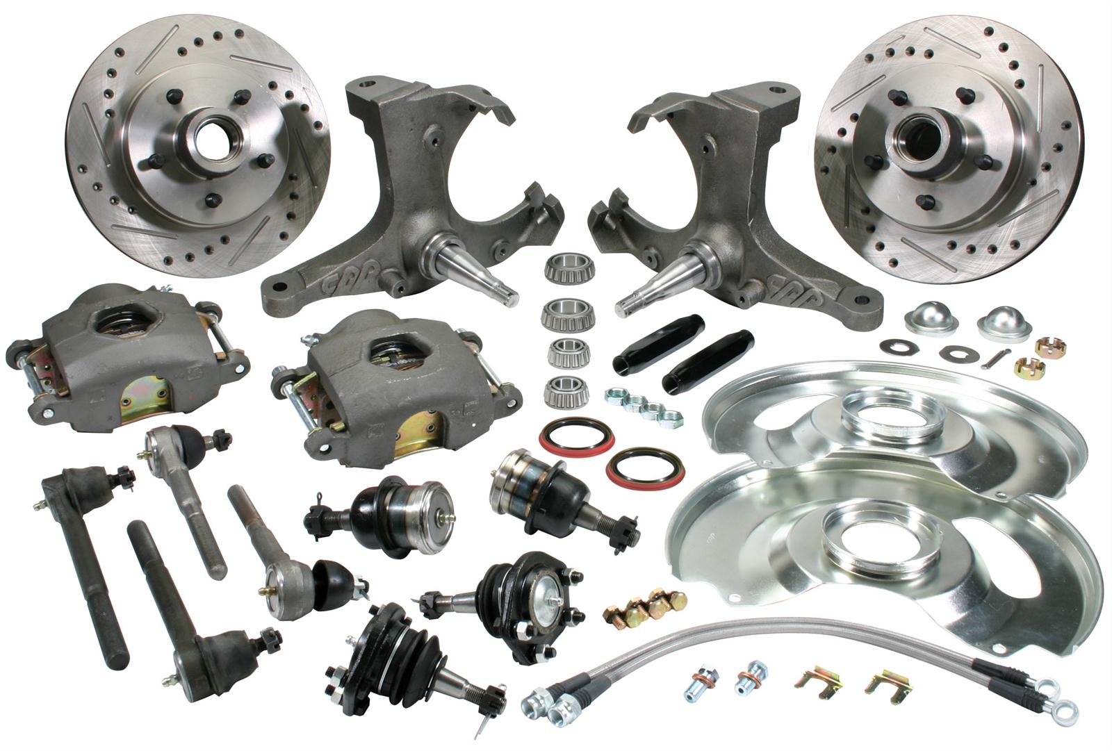 Classic Performance Upgrade Stock Spindle Brake Kits 6370SWBK-6S