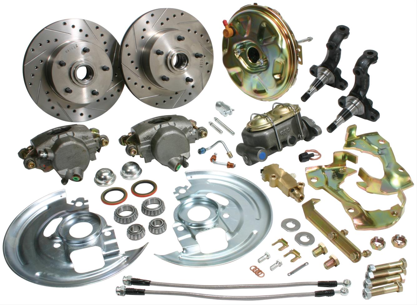 Classic Performance Upgrade Stock Spindle Brake Kits 6370SWBK-8S