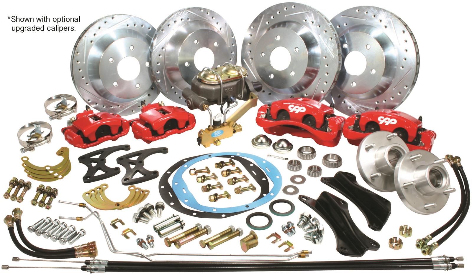 Classic Performance Disc Brake Kits 6568FRBK-BB