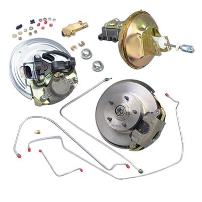 Classic Performance Chevy Midsize Car Complete Stock Spindle Disc Brake Kits 67CBK-S