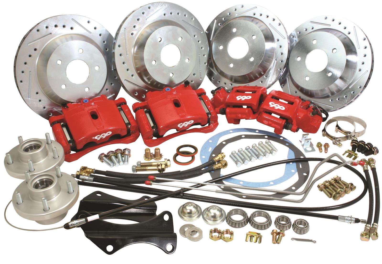 Classic Performance Complete Front and Rear Big Brake Kits 6869FRBK-BB