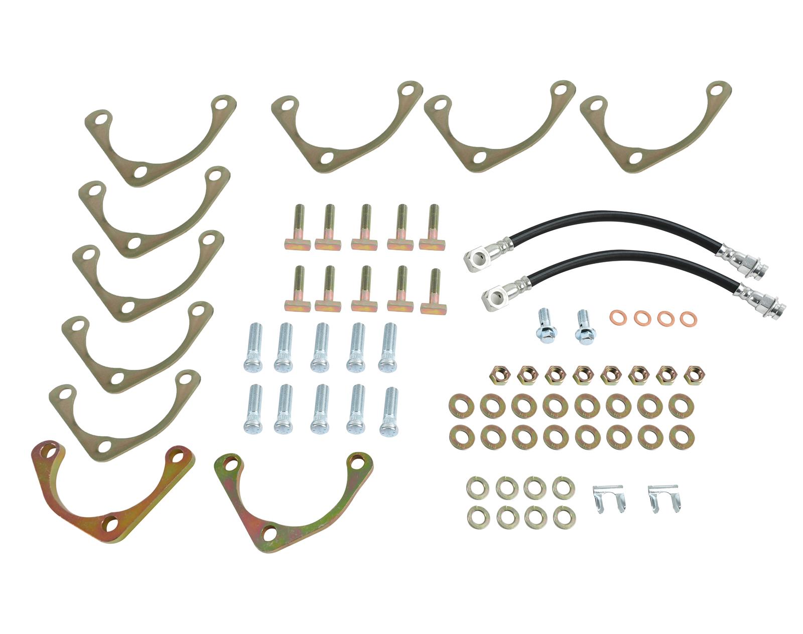 Classic Performance Complete Front and Rear Big Brake Kits 6869FRBK-BB-R