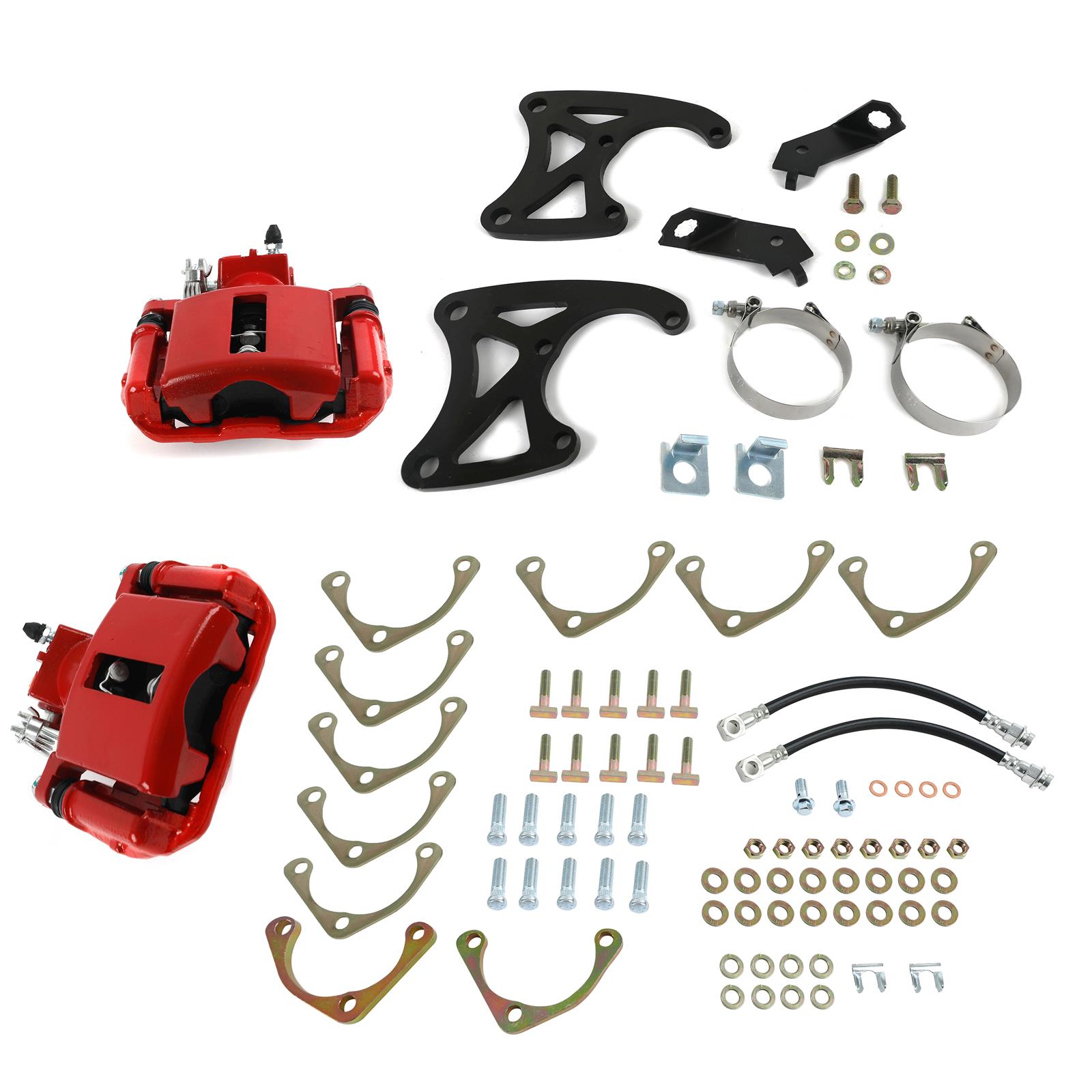 Classic Performance Complete Front and Rear Big Brake Kits 6869FRBK-BB-R