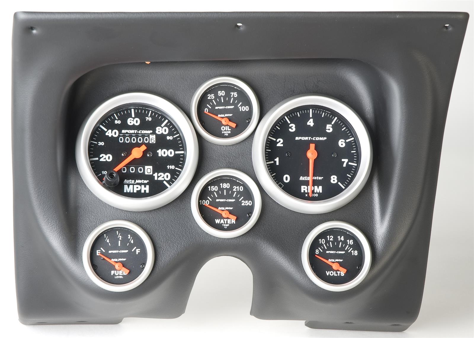 Classic Thunder Road Instrument Panels with AutoMeter Gauges 101670111