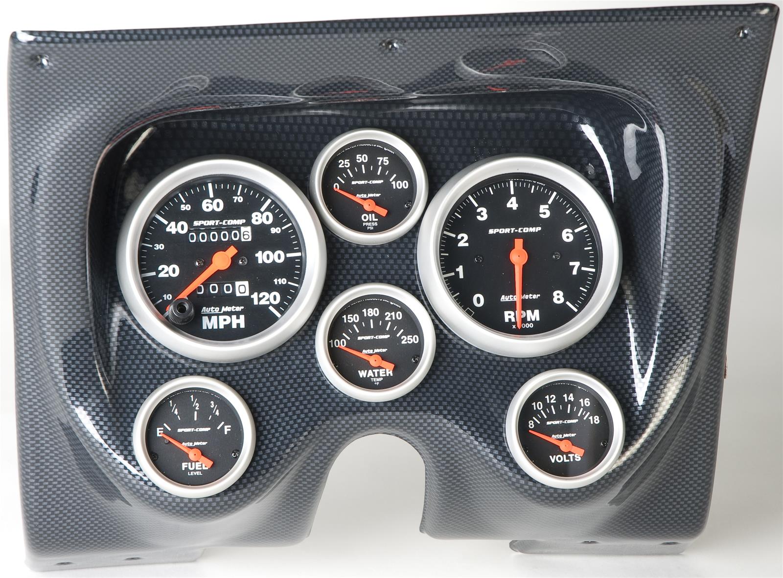 Classic Thunder Road Instrument Panels with AutoMeter Gauges 101670213