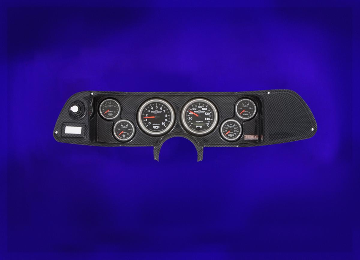 Classic Thunder Road Instrument Panels with AutoMeter Gauges 101700913