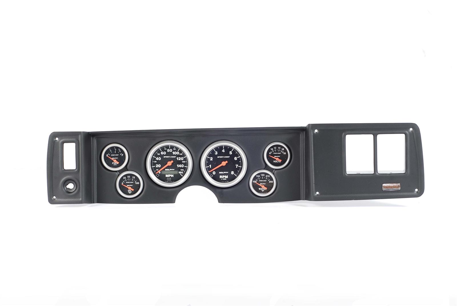 Classic Thunder Road Instrument Panels with AutoMeter Gauges 101790211