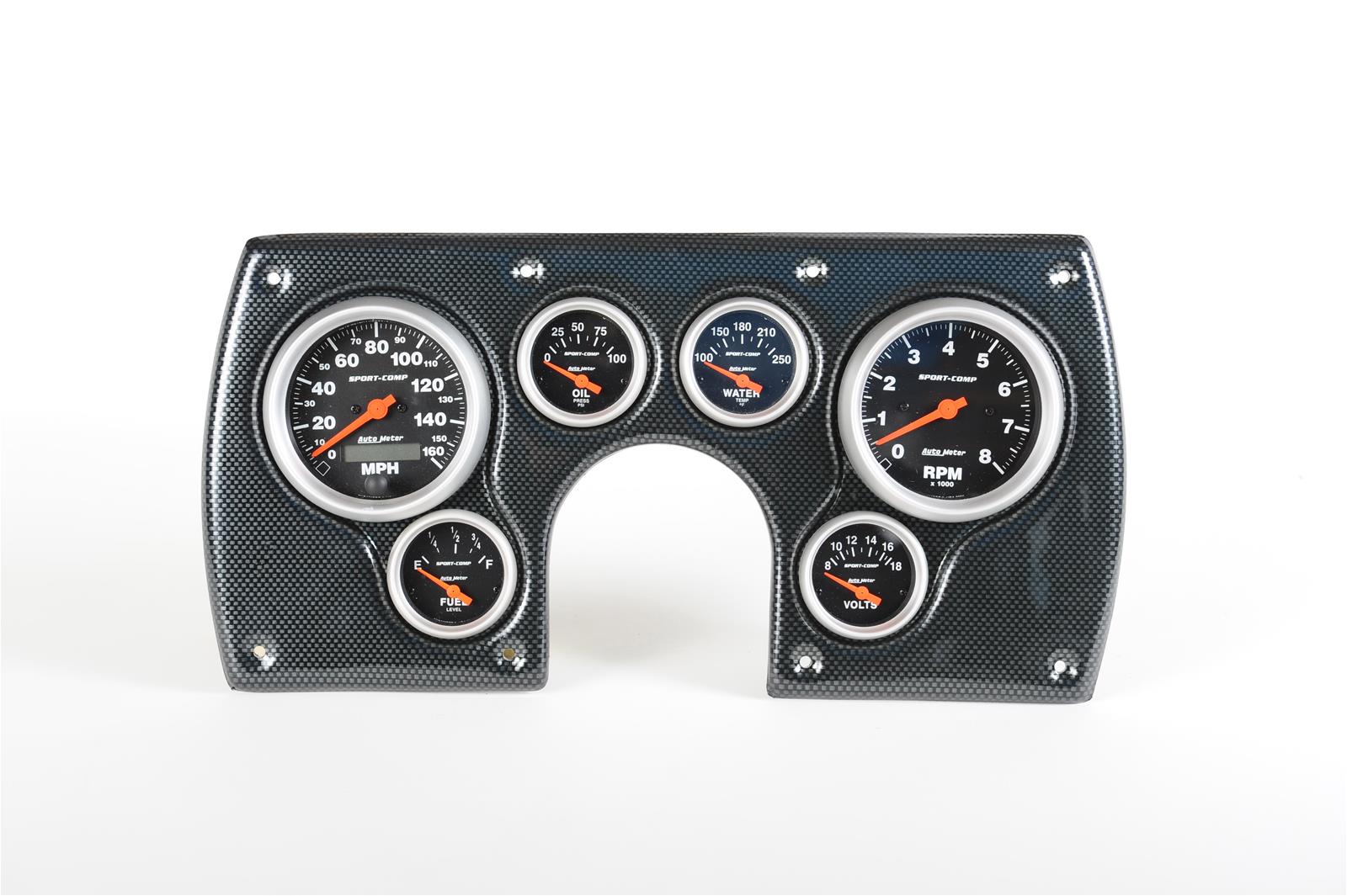 Classic Thunder Road Instrument Panels with AutoMeter Gauges 101820513