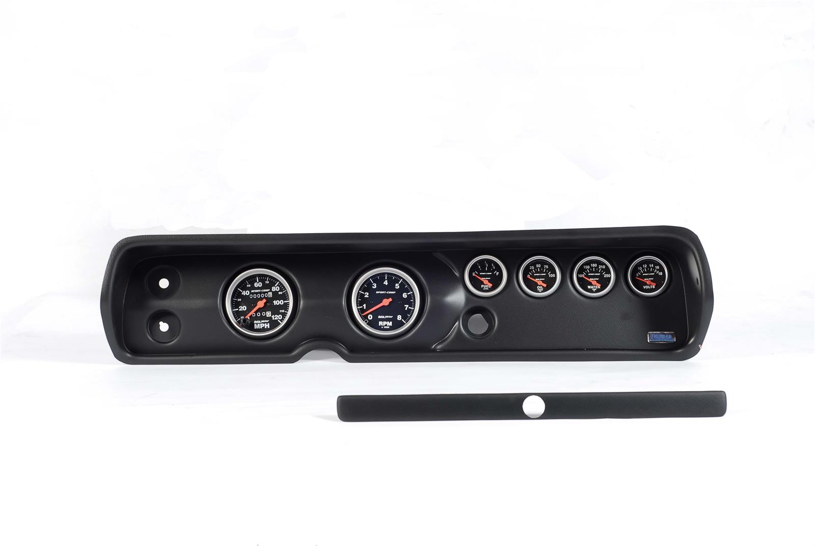 Classic Thunder Road Instrument Panels with AutoMeter Gauges 103640811