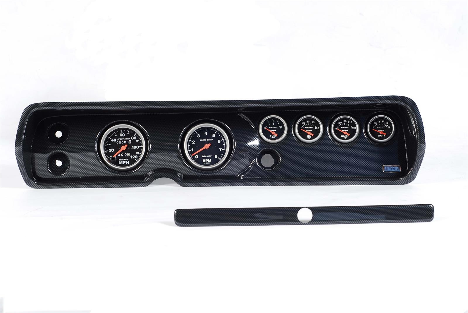 Classic Thunder Road Instrument Panels with AutoMeter Gauges 103640113