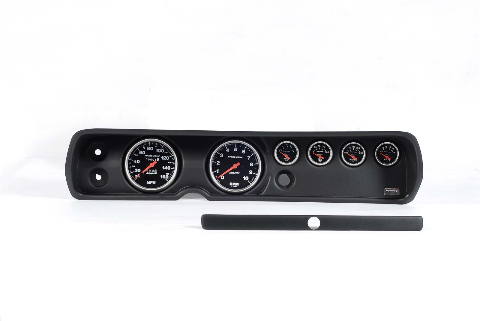 Classic Thunder Road Instrument Panels with AutoMeter Gauges 103640121