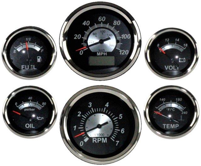 Classic Dash Gauge Kits and Instrument Clusters 130-94-5BS24