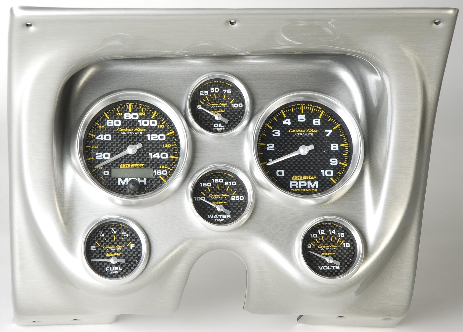 Classic Thunder Road Instrument Panels with AutoMeter Gauges 410670512
