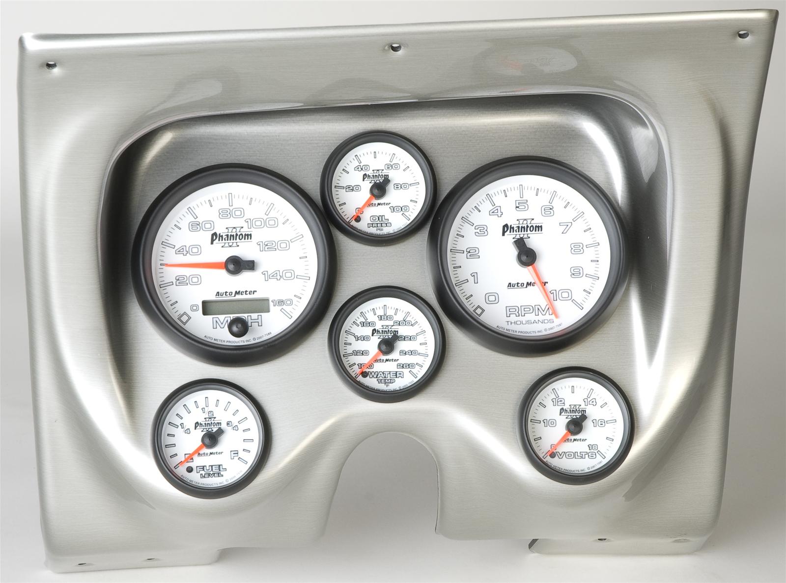 Classic Thunder Road Instrument Panels with AutoMeter Gauges 410671112