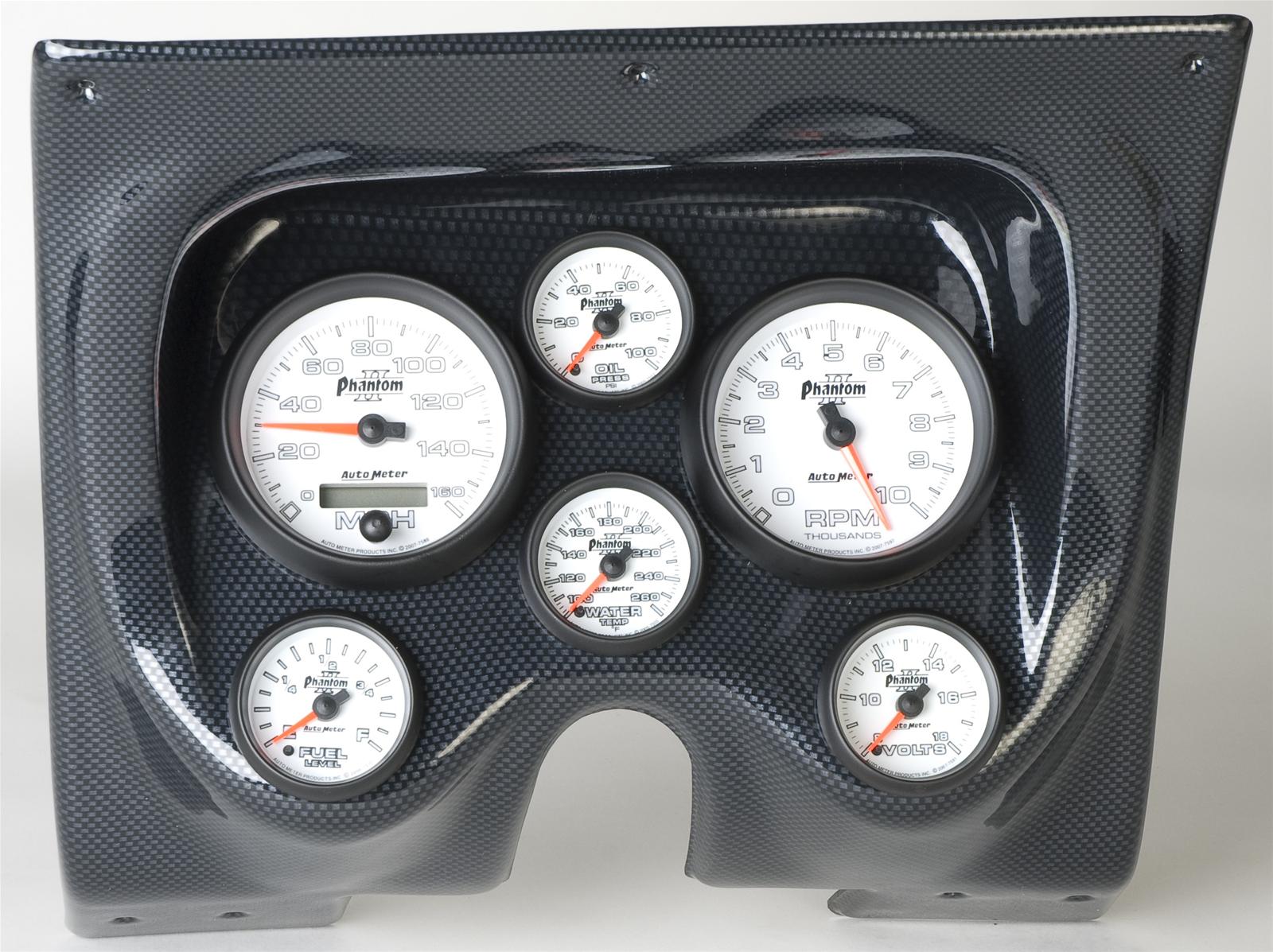 Classic Thunder Road Instrument Panels with AutoMeter Gauges 410671113