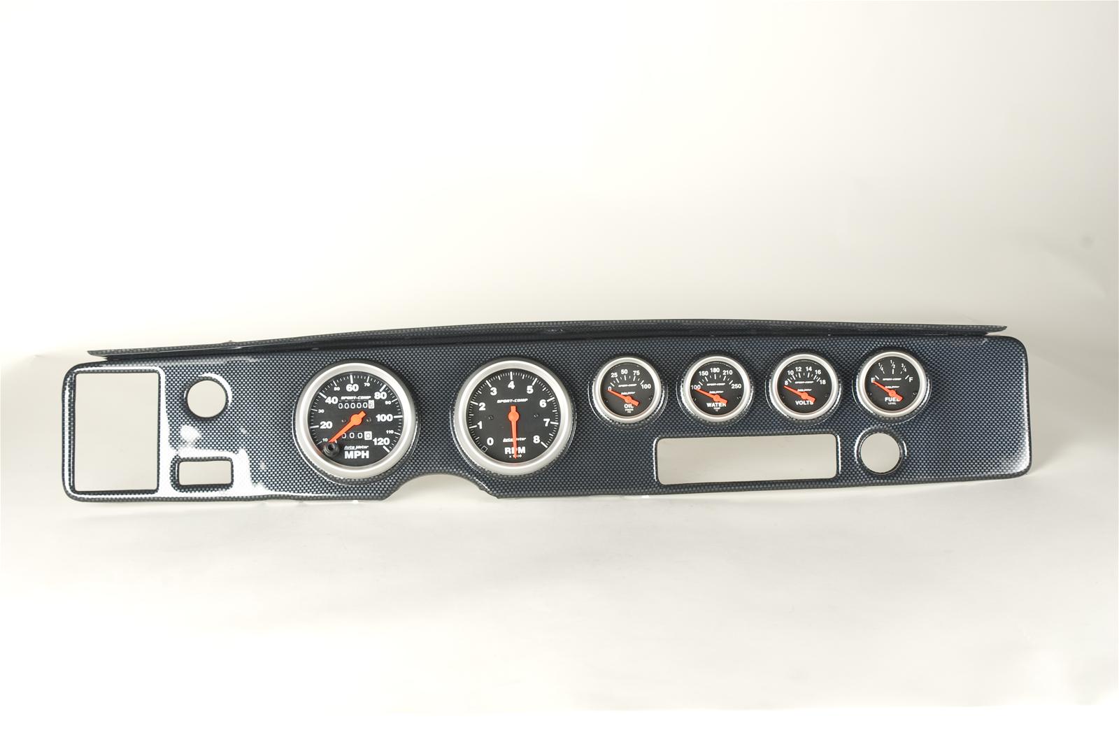 Classic Thunder Road Instrument Panels with AutoMeter Gauges 410700113