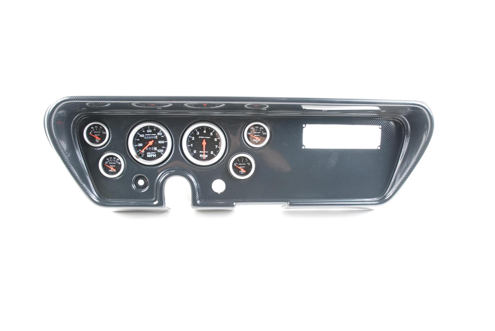 Classic Thunder Road Instrument Panels with AutoMeter Gauges 411660113
