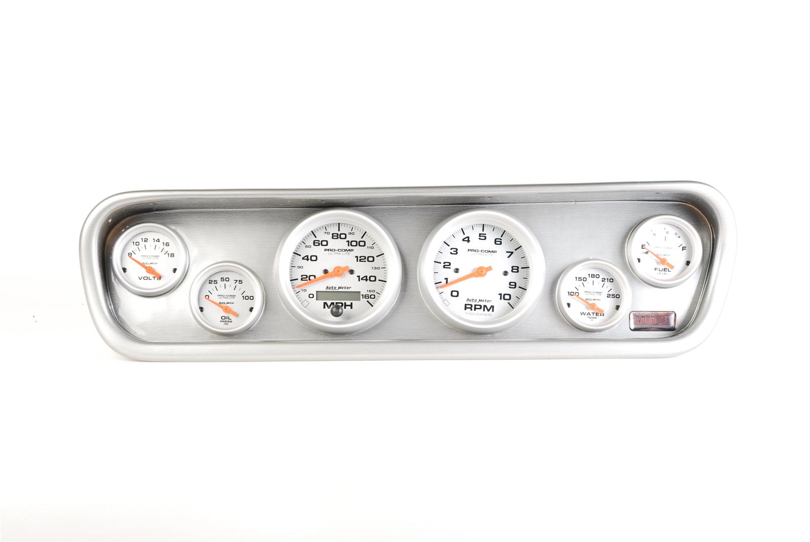Classic Thunder Road Instrument Panels with AutoMeter Gauges 612640312