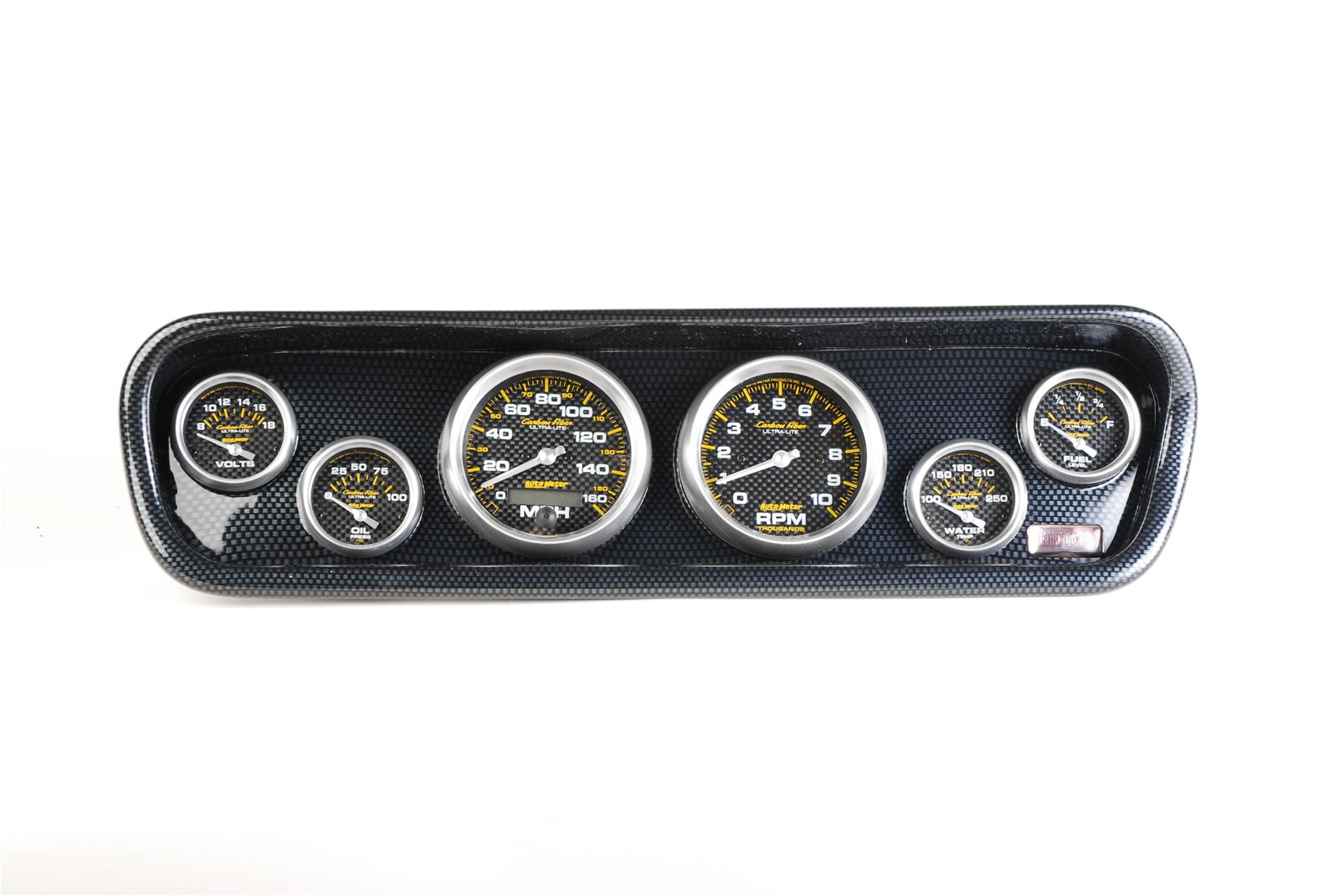 Classic Thunder Road Instrument Panels with AutoMeter Gauges 612640513