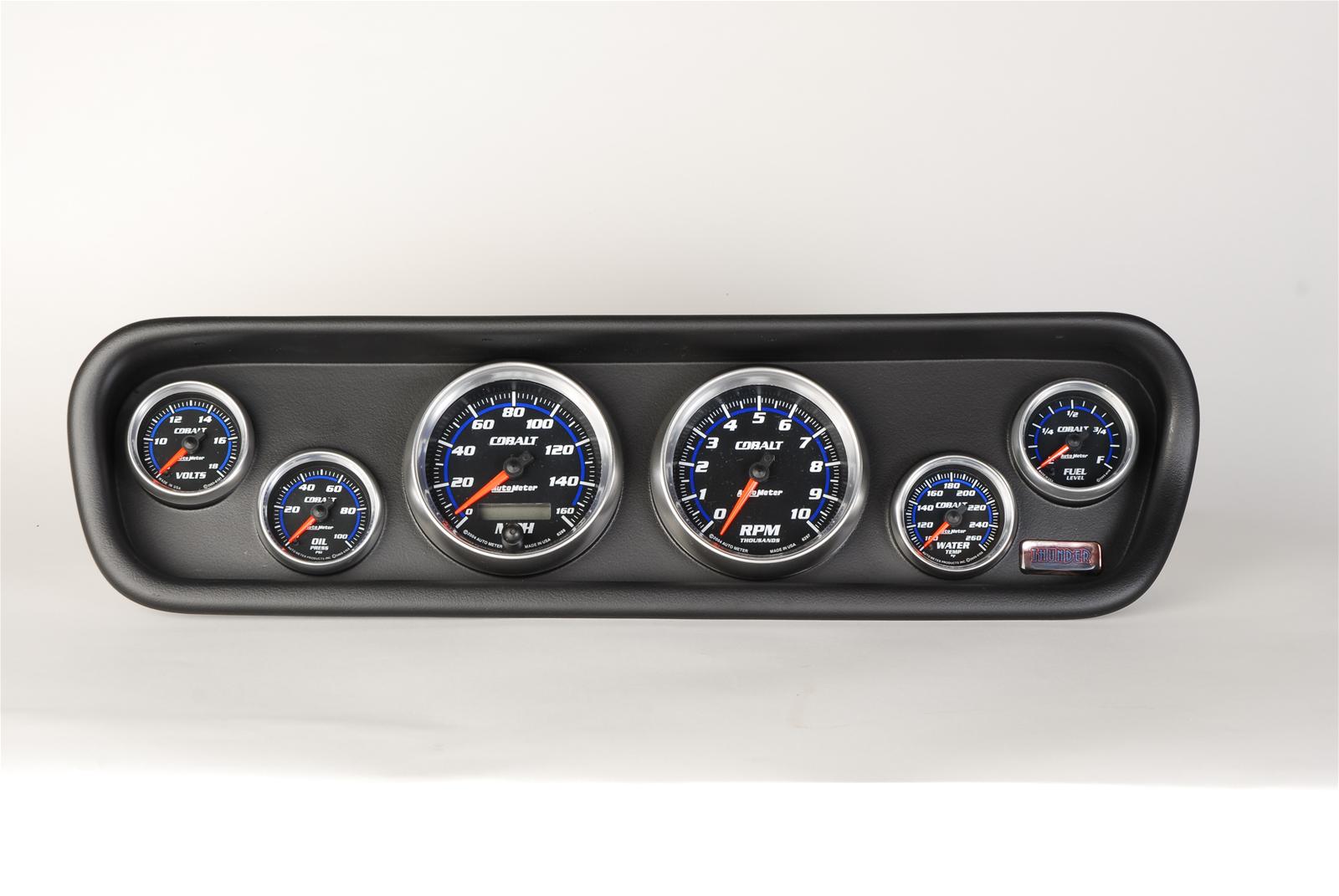 Classic Thunder Road Instrument Panels with AutoMeter Gauges 612640611