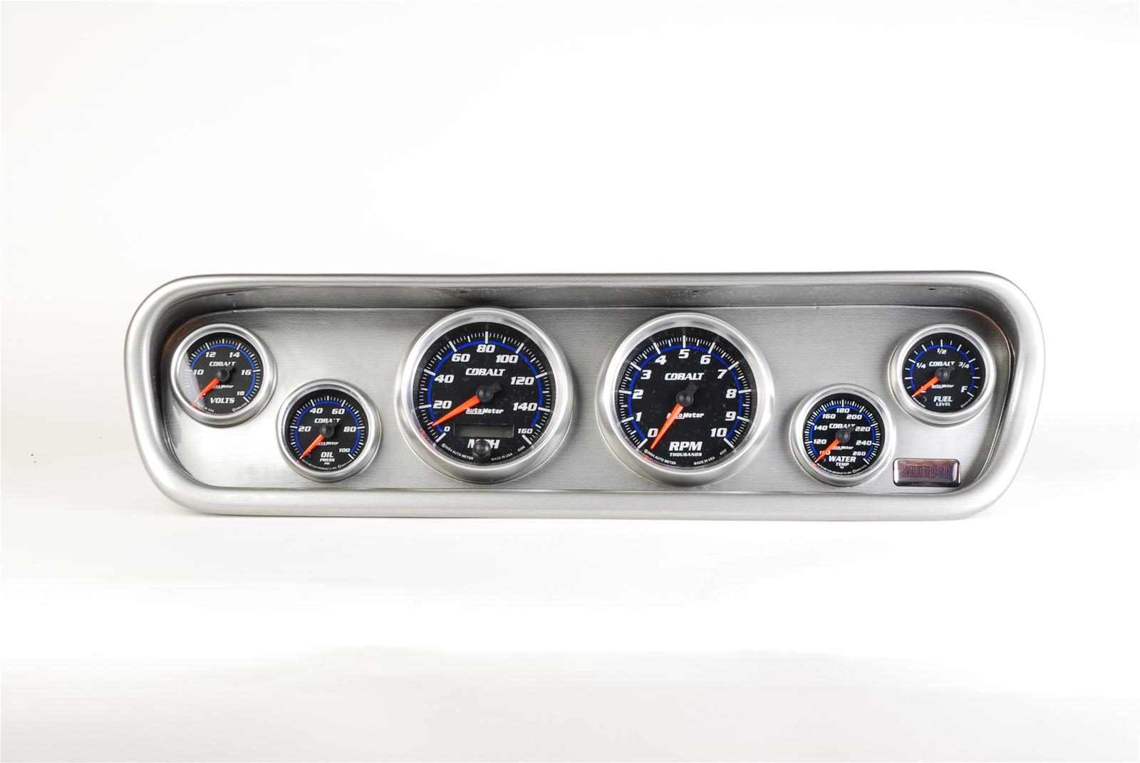 Classic Thunder Road Instrument Panels with AutoMeter Gauges 612640612