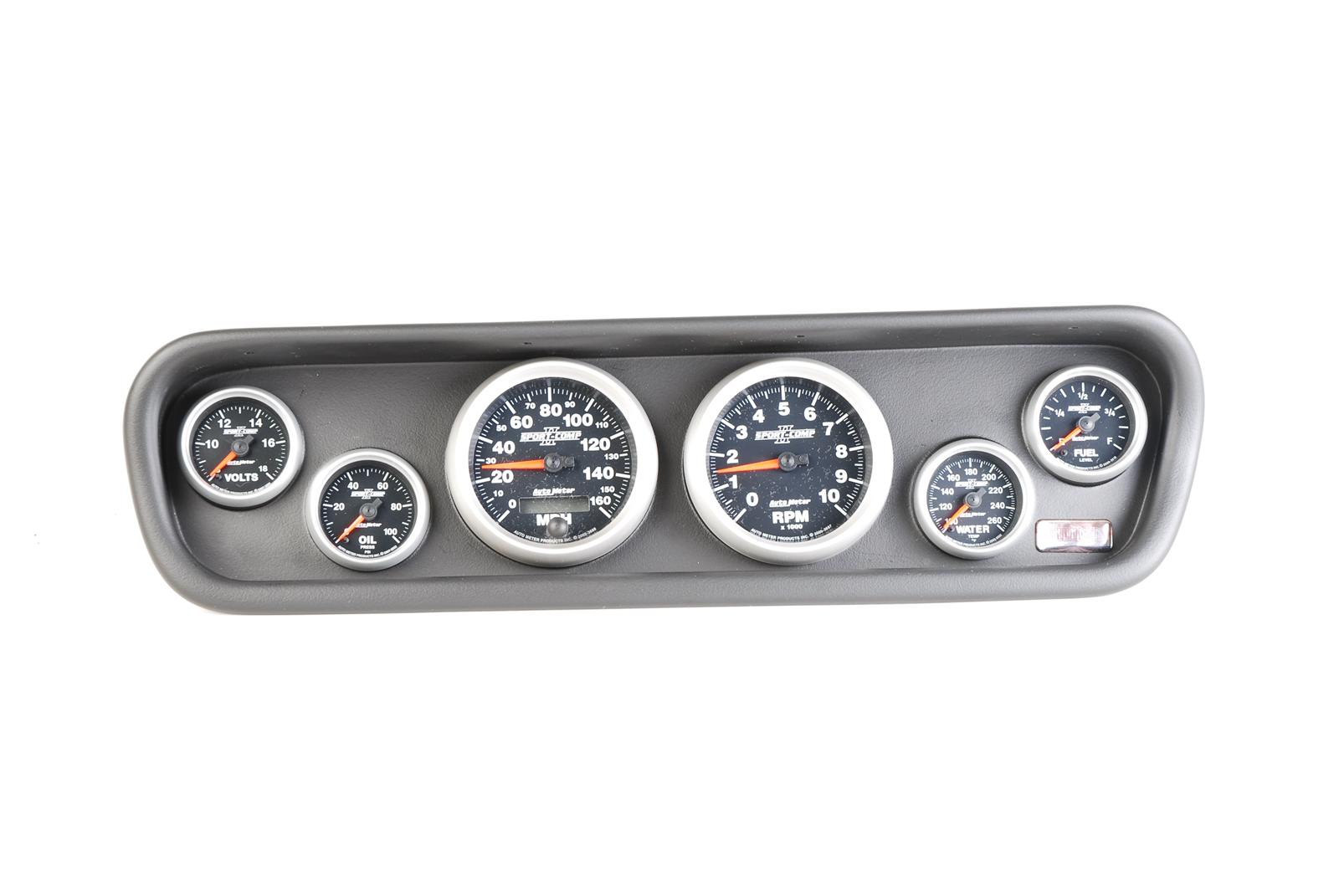 Classic Thunder Road Instrument Panels with AutoMeter Gauges 612640911