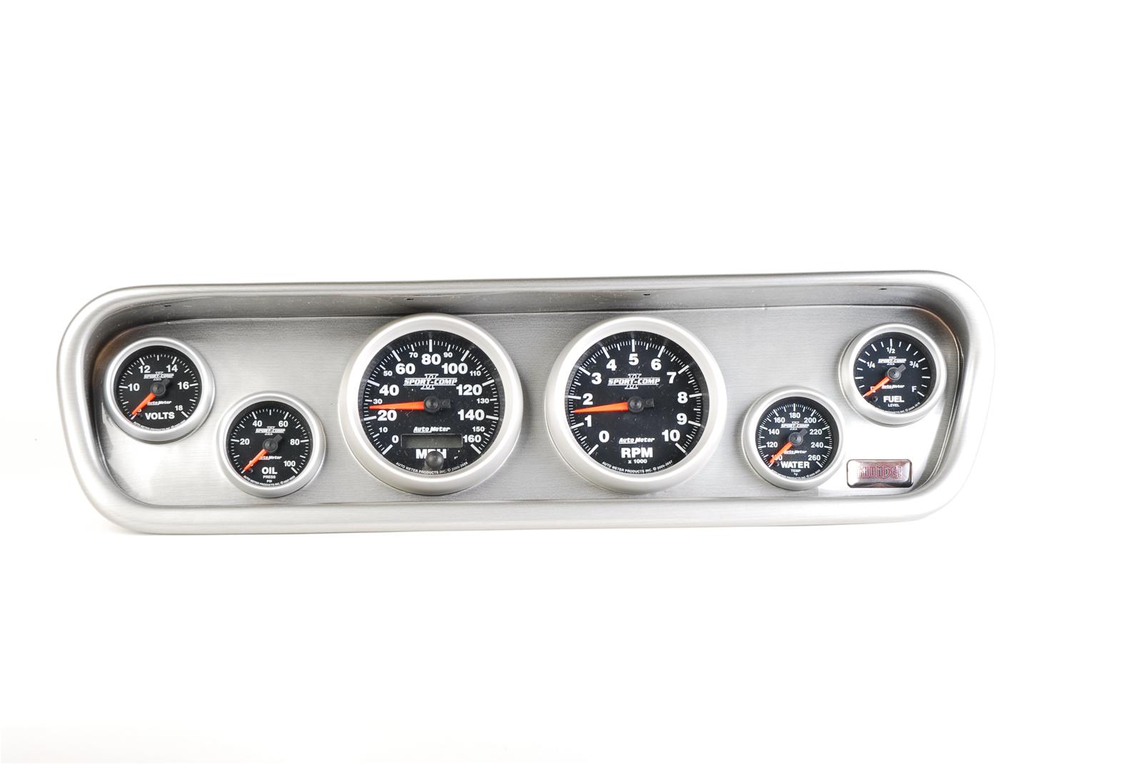 Classic Thunder Road Instrument Panels with AutoMeter Gauges 612640912